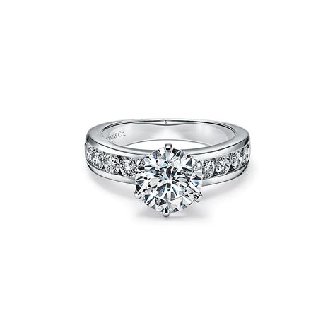 tiffany chanel engagement ring|diamond tiffany settings.